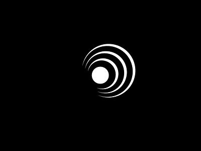 wave circle geometric logo shape wave