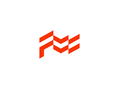 *** flag logo monogram