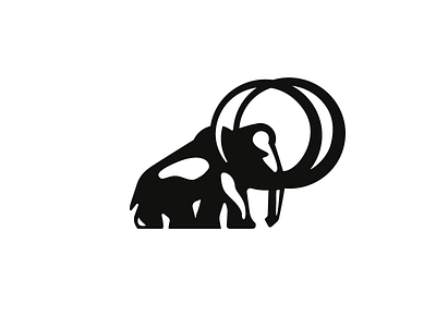 Mammoth animal elephant logo mammoth mastodon prehistoric tusk