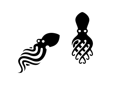 Octopussy creature deep illustration logo octopus sea tentacle