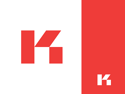 K1 k k1 letter logo monogram