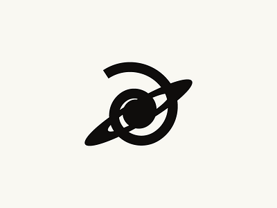 Symbol icon logo planet spiral symbol