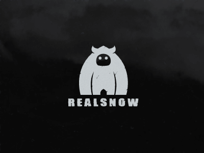 Realsnow1 beast blue board cold flake fog logo mountain realsnow s shape snow snowboard snowflake sport square steva white winter yeti