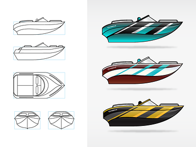 Speedboat boat design speed speedboat sport water
