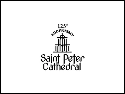 125 .2 cathedral line logo saintpeter