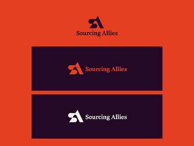 Sourcing Allies color logo monogram sa