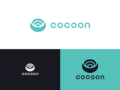 Cocoon app cocoon family logo love nest