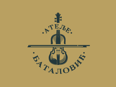 Batalovic key logo music s steva string studio violin