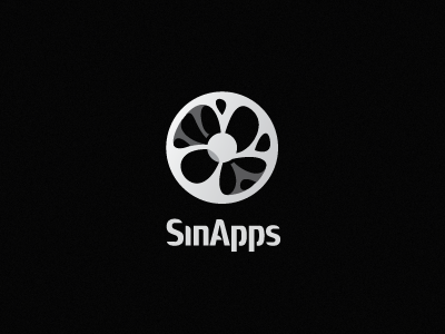 Sinapps abstract app cell circle logo neuron round shape sin steva synapse