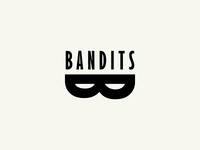 Bandits b bandit logo mask