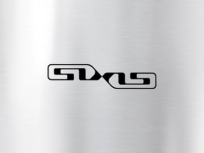 SIXIS ambigram brand custom dj electro letter logo logotype music techno type typeface