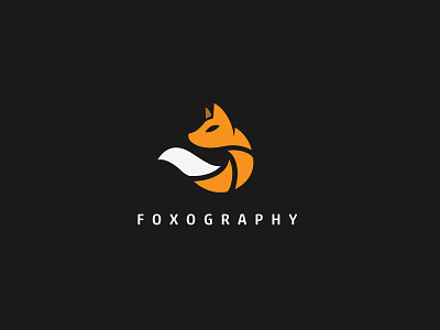 Foxography animal circle digital eye fox frame logo photography picture shutter