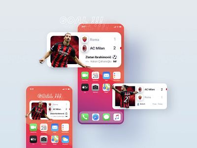 Widget iOS 14 Football