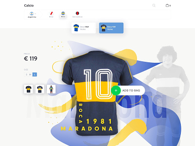 Jersey eCommerce - Boca Maradona