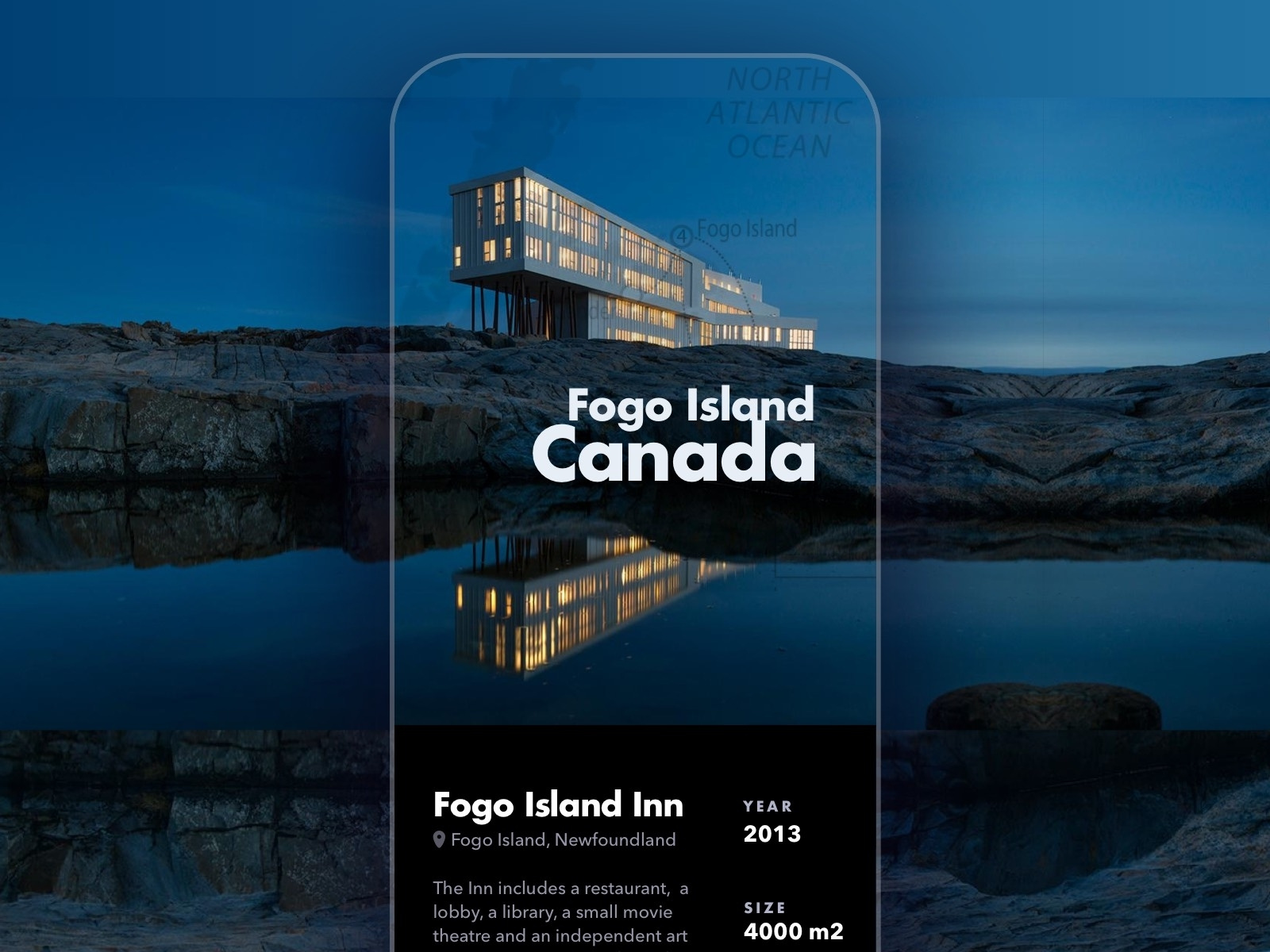 Fogo Island Inn By Stefdno Tirloni On Dribbble