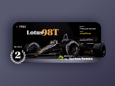 Lotus 98T - Senna f1 iphone lotus mobile racing car senna