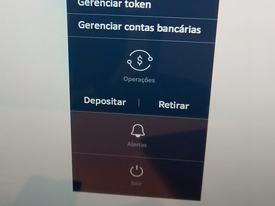 Investment Bank - Tablet Version Menu