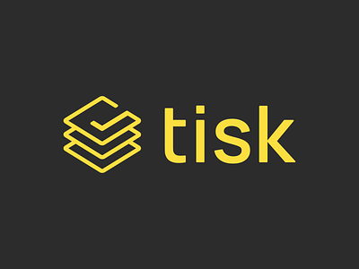 Tisk - Logo Design - Branding brand branding graphic design identity logo logo design logo mark minimal sans serif startup tech technology typography