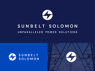 Sunbelt Solomon - Logo Design - Branding blue brand brand identity branding color palette graphic design identity logo logo design logo mark minimal modern sans serif typography visual identity
