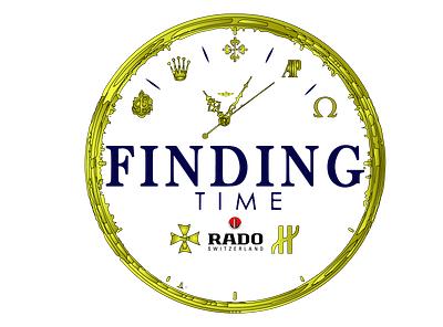 Finding TIme branding design flat illustration graphicdesign illustration illustrator logo logodesign typography unique logo