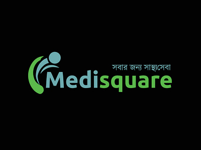 Medisquare branding design flat illustration graphicdesign illustration logo logodesign