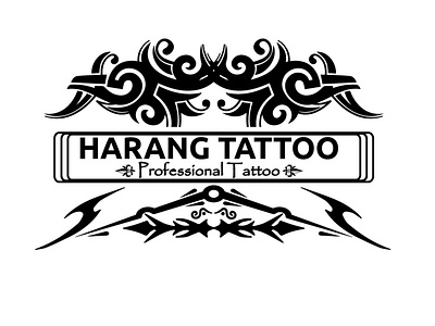 HARANG TATTOO | TATTOO COMPANY branding design flat illustration graphicdesign illustration logo logodesign vector