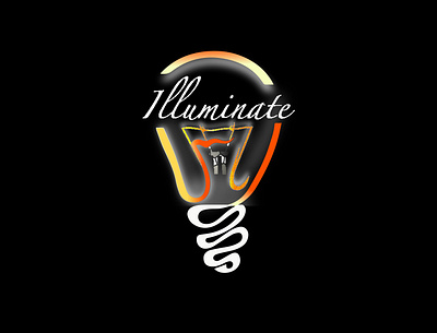 illuminate branding design flat illustration graphicdesign illustration logo logodesign vector