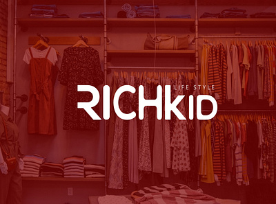 richkid branding design flat illustration graphicdesign illustration logo logodesign vector