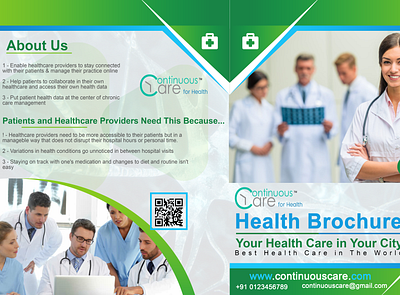 Health Medical Care Brochure branding brochure design illustration photoshop vector