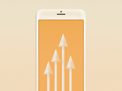 Arrow Phone arrows illustration iphone phone texture