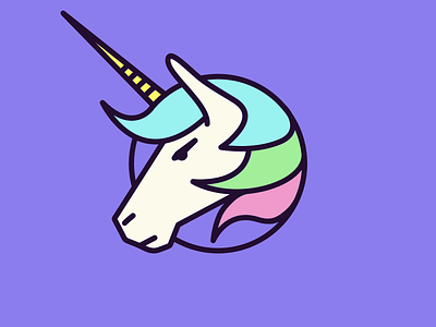🦄 Team Unicorn 🦄 icon iconography logo magic unicorn 🦄