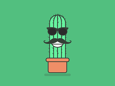 🌵Cactus Man 🌵 cactus character green illustration vector