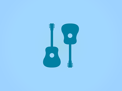 Play Icons blue guitar icon music play portfolio redesign website