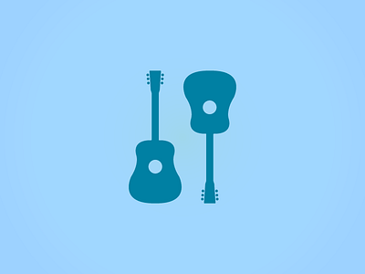 Play Icons blue guitar icon music play portfolio redesign website