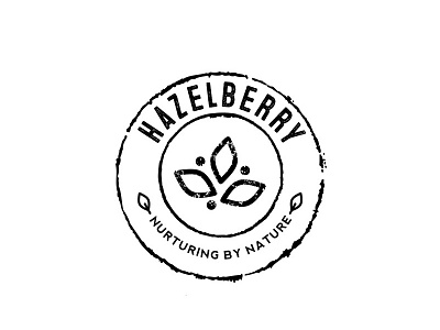 Hazelberry design logo