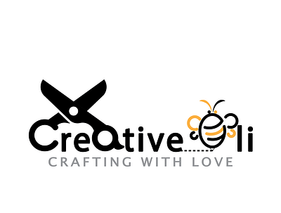Crafting Logo branding design graphic design logo typography