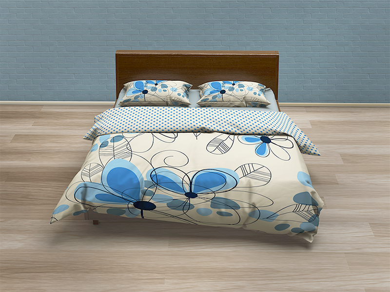 Download Bedding Sets & Bed Linen Mockup by Piotr Szmiłyk on Dribbble
