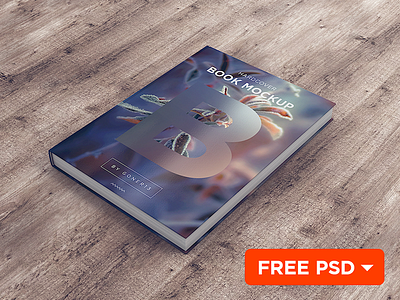 Book MockUp vol.1 (FREE PSD)