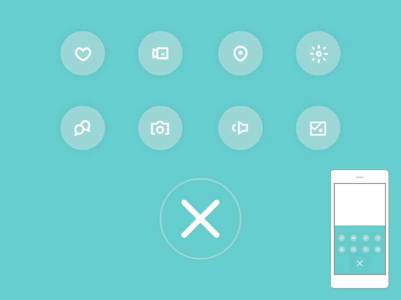 Mechanical Add Button add animation app button design interface mechanical mobile ui ux