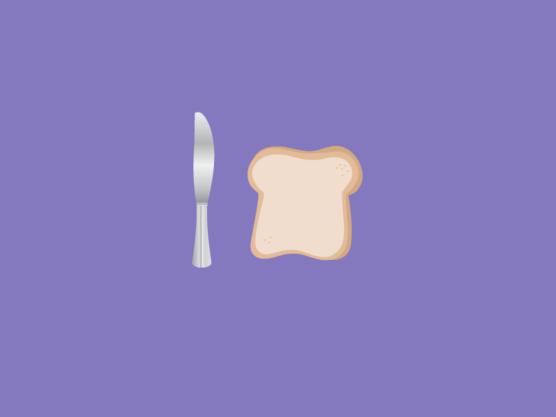Toast Menu Icon animation design gif icon loop new concept toast menu ui ux