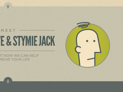 Stymie Jack character illustration website
