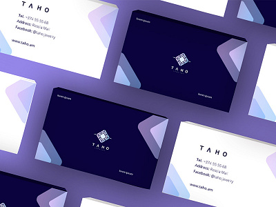 Taho business card design