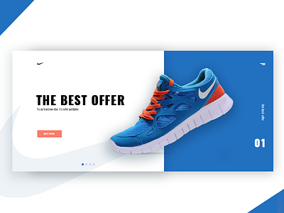 Nike UI, product page