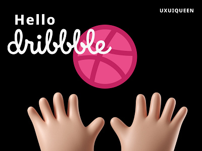 Hello dribbble ball dribbble flat hellodribbble icon illustration logo pink ui uxuiuqueen