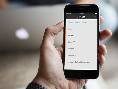INE Mobile App - 1 ui