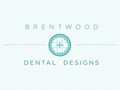 Brentwood Dental Designs Logo branding identity logo