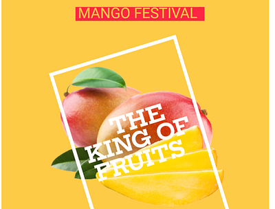 Mango Feastival app design behance design festival fruits graphic illustration illustrator mango