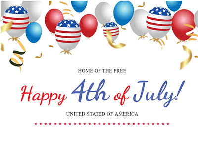 Happy Independence Day 3d animation app design appypie behance branding graphic graphic design illustration illustrator independenceday motion graphics usa