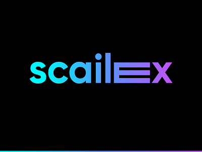 scalex branding design dynamic logo