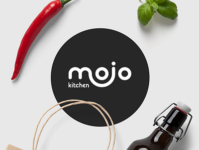 mojokitchen branding design logo